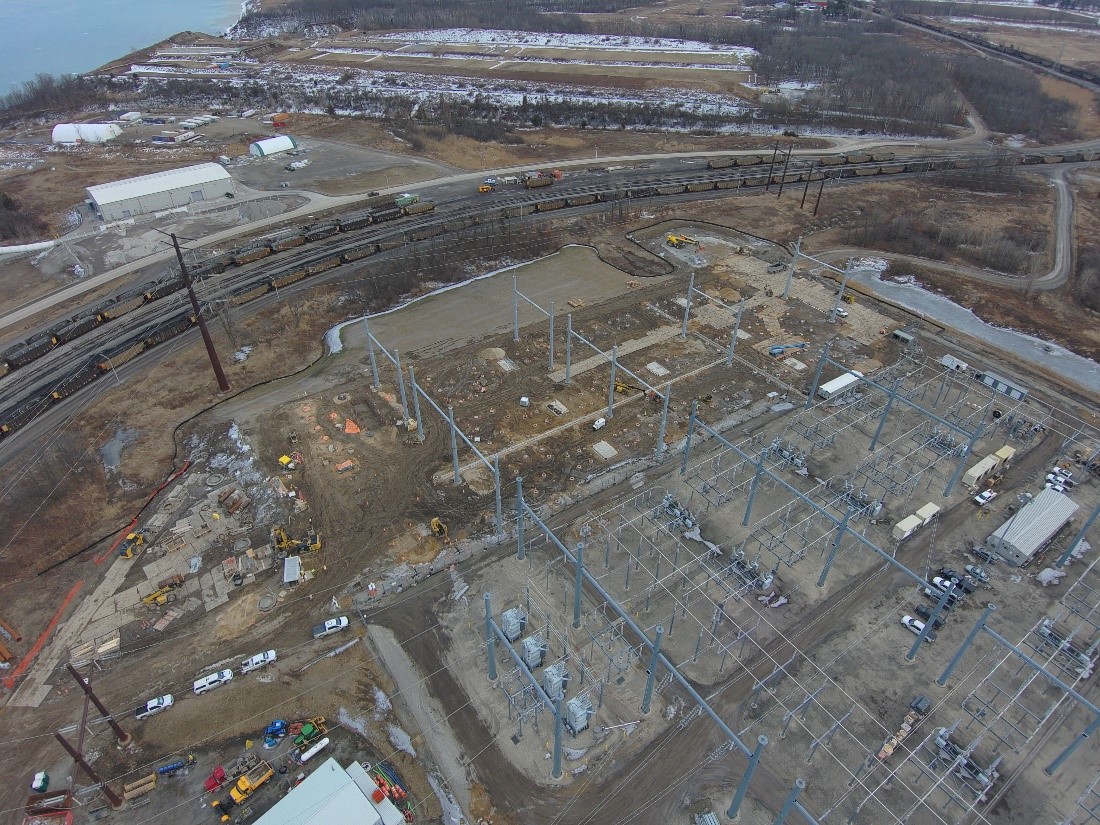 American Transmission Co.’s 345-kilovolt (KV) substation