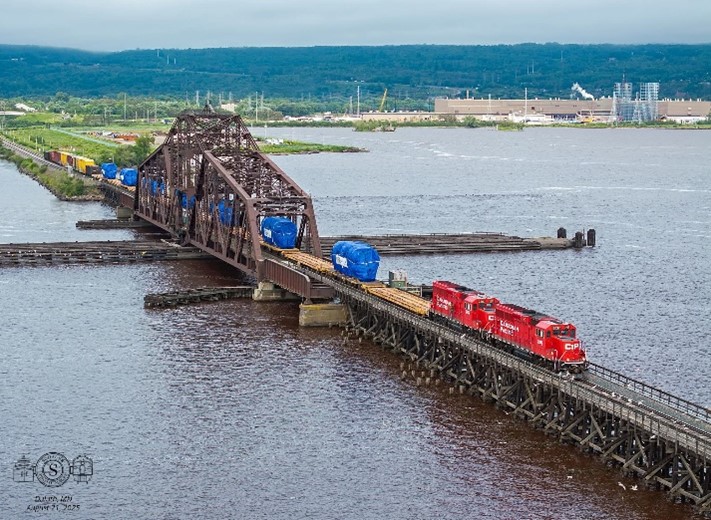Artist rendering of LNG storage