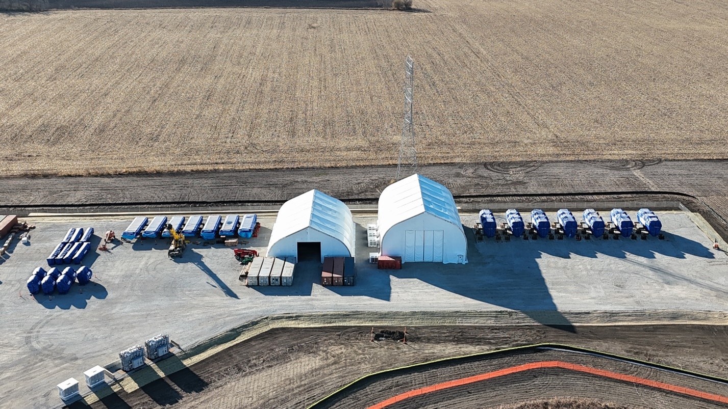 The engine blocks, air receivers, turbo chargers and bases