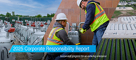 corporate responsibility report 2025 cover image
