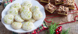 key lime mini maple bars
