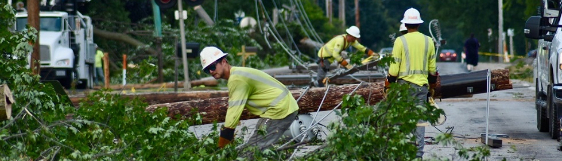 We Energies crew working nonstop