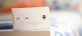 UL-listed CO alarm