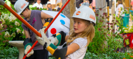 girl at energy park