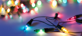 holiday string lights