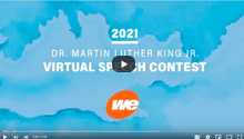 MLK 2021 virtual speech contest highlights video