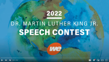 MLK 2022 virtual speech contest highlights video
