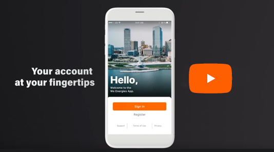 Play We Energies app video